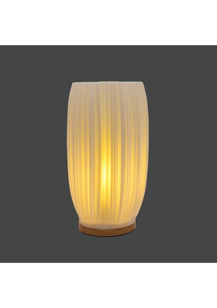 Onlanda Lambası Için Başucu Lambaları Vintage Çizgili Küçük Gece Işık Lambası Çalışma ve Dekorasyon, Esinti D (Yurt Dışından) indirimleri