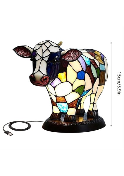 Masa Lambası, Hayvan Masa Lambası, USB A+C Bağlantı Noktalı Başucu Masa Lambası, Oturma Odası Yatak Odası Için Başucu Lambası, A (Yurt Dışından) fırsatları