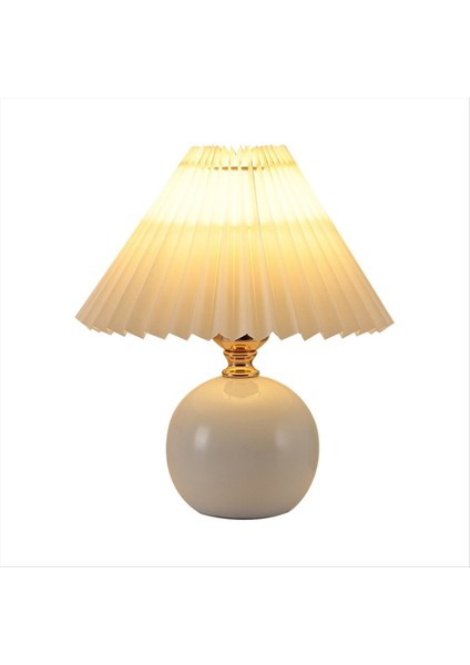 USB Retro Pileli Başucu Lambası Masa Yatak Odası Için Sevimli Masa Lambası Prenses Yatak Lambası Dekam (Yurt Dışından)