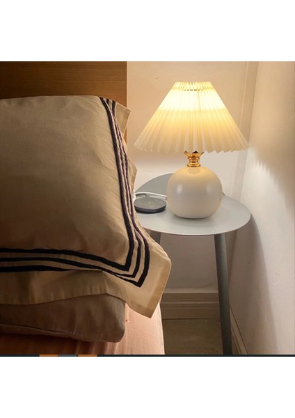 USB Retro Pileli Başucu Lambası Masa Yatak Odası Için Sevimli Masa Lambası Prenses Yatak Lambası Dekam (Yurt Dışından) modelleri