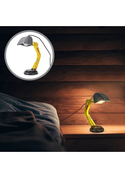 Ekskavatör Masa Lambası Inşaat Dekor Boy LED Noel Işık Işıkları Toddler Ofis Valentine&#39;in Yatak Odası Için Lambası (Yurt Dışından) indirimleri