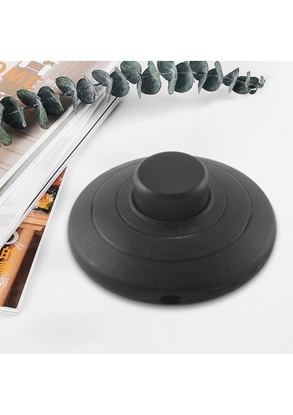 1pcs Siyah Sıralı Lamba Ayak Anahtarı Itme Güç Pedalı Işık Ayak Switch (Yurt Dışından) indirimleri