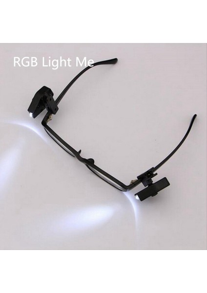 2pcs/lot Mini Okuma Işıkları Taşınabilir Esnek Esnek Gözlük Klip Kitap Işıkları Öğrenciler Yurt Çalışması Hafif Kitap Klip Lambası (Yurt Dışından) fırsatları