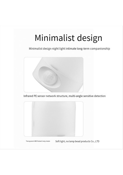 Yuvarlak LED Sensör Işık Küçük Masa Lambası Yurt Başucu Gece Işık Taşınabilir Acil Gece Lambası (Yurt Dışından) modelleri