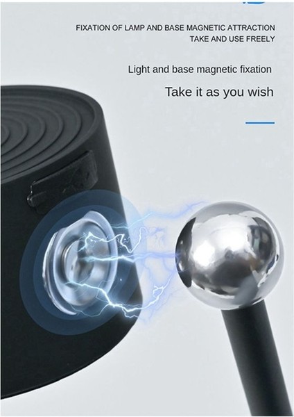 USB Şarj Masası Lambası Okuma Lambası Başucu Lambası Ortam Lambası Manyetik Taşınabilir Göz Koruma Lambası - Beyaz (Yurt Dışından) fırsatları