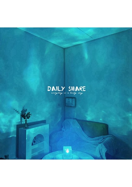 Su Dalga Lambası Dekorasyon Gece Işığı, Yatak Odası Atmosfer Işığı, Dalga Projeksiyon Masası Işık 3 Renkli Dokunuş (Yurt Dışından) fiyatları