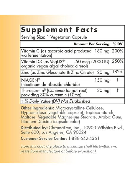 Tru Nıagen Immune 30 Vegcapsules fiyatları