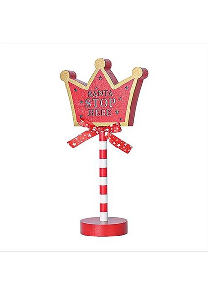 Noel LED Işık Dikey Işaretler LED Işık Noel Lambası Masa Işareti Durdurma Süsü Noel Masaüstü Işık A (Yurt Dışından) modelleri