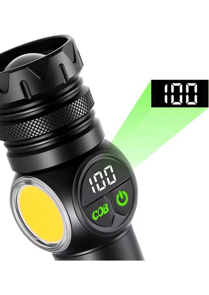 9 Mod Şarjlı Kamp Lambası El Feneri WT-704