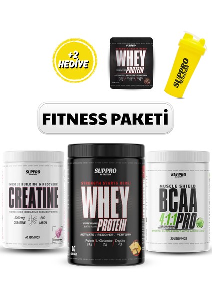 Fitness Paketi Whey - Bcaa - Creatin Paket