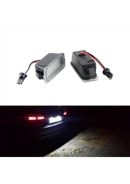 Ford Focus Için 4x LED Numaralı Plaka Işığı Mk Iı Fiesta Mk Vıı Mondeo Mk Iv Kuga S-Max 2008-2019 (Yurt Dışından) fırsatları