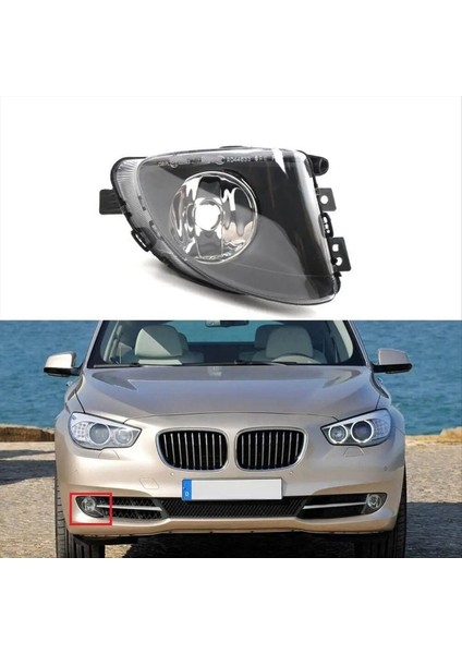 Bmw 5 Serisi F07 Gt 535I 550I 2010-2017 Drl Sürüş Işığı Için Halojen Ampul ile Sağ Ön Tampon Sis Lambası (Yurt Dışından) indirimleri