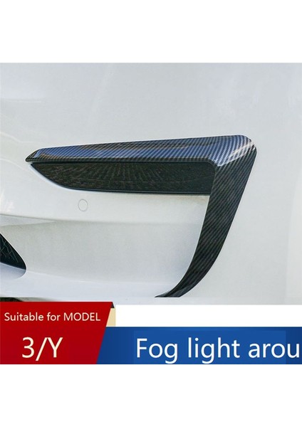 Ön Sis Lambası Kapağı Spoyler Rüzgar Bıçağı Piyano Siyahı (Yurt Dışından) fiyatları