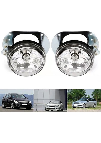 Araba Ön Tampon Sis Farları Sürüş Lambası Mercedes Benz Için W204 W216 R230 W164 W251 C300 C350 W164 ML320 SL63 Amg R350 (Yurt Dışından) indirimleri