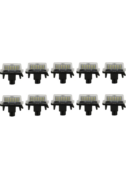 20PCS Araba LED Plaka Işık Hafif Park Işığı Harici Plaka Işığı Toyota Camry (Yurt Dışından)