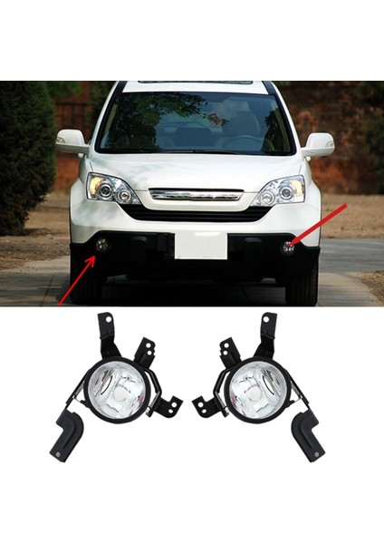 Araba Ön Sis Aydınlatma Koruması Ampul Olmadan 33951-SWA-H01 33901-SWA-H01 Honda Crv 2007-2009 Için (Yurt Dışından) modelleri