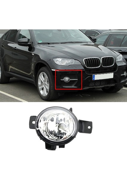 Araba Ön Sis Işık Kabuk Tampon Lamba Kapağı Ampul Olmadan 63177187632 Bmw X6 E71 2008-2011 Sağ (Yurt Dışından) indirimleri