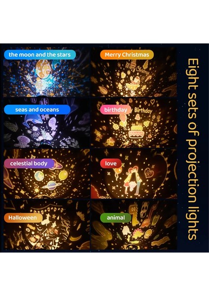 Sevimli Tavşan Projektörü Çocuklar Için Gece Işığı Bebek Sevgililer Günü Leri Odası Odası Dekor (Yurt Dışından) modelleri