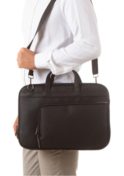 Suni Deri Evrak ve Laptop Çantası-13 Inç modelleri