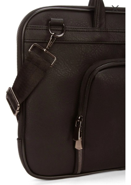 Suni Deri Evrak ve Laptop Çantası-13 Inç