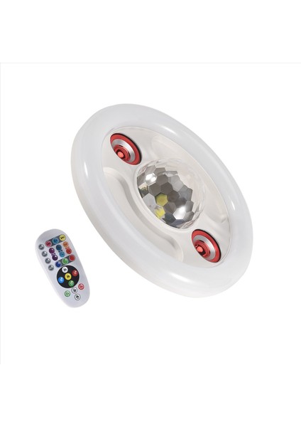 E27 Vida LED Renkli Ses Ampul Rgb Akıllı Uzaktan Kumanda Müzik Renkli Işık (Yurt Dışından) indirimleri