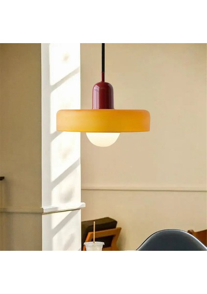 Modern Kolye Açık Cam Ev Dekoratif Lamba Için Restoran Yatak Odası Çalışması Kapalı Asılı Aydınlatma Armatürleri B (Yurt Dışından) indirimleri