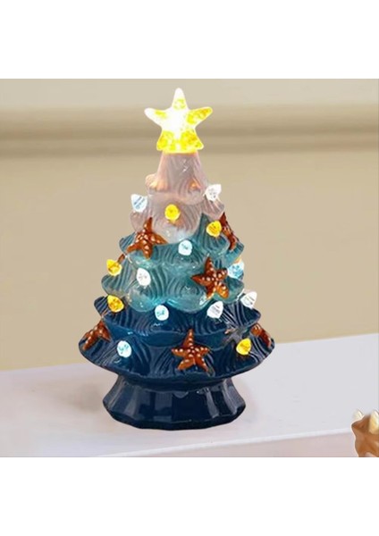 Rahatlatıcı Meditasyonlar LED Dekor Seramik Denizyıldızı Noel Ağacı Gece Işık Dekoratif LED Ev Dekoru Yatağı L Için (Yurt Dışından) indirimleri