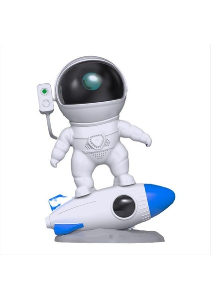 Astronot Galaxy Projektör, Galaxy Night Light Projector, Uzaktan ve Uygulama Kontrolü Olan Çocuklar Için Uzay Arkadaşı Projektörü (Yurt Dışından)