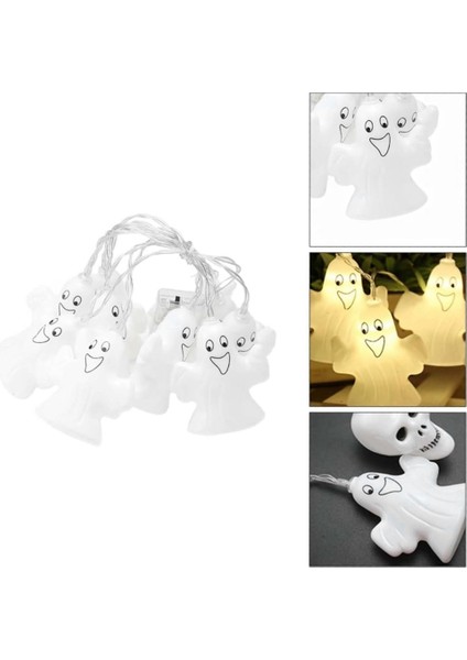 Cadılar Bayramı Dize Işık Gece Işığı Mini Hayalet Gece Işığı Küçük Dize Işık Cadılar Bayramı Dekoratif 1,5 METRE+10LED (Yurt Dışından) fiyatları