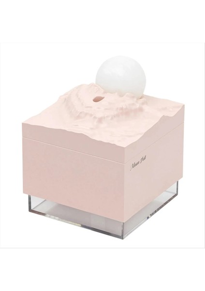 Aroma Difüzör Serin Sis Nemlendirici LED Ay Lambası Esansiyel Yağı Aroma Difüzör ve Gece Işık Pembesi (Yurt Dışından)