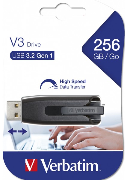 Store N Go V3 256GB USB 3.2 Gen 1 Kaydır - Kilitle Flash Bellek - 49168
