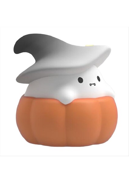 LED Balkabağı Hayalet Silikon Lamba Silikon LED Hafif Gece Işığı USB Şarj Edilebilir Başucu Lambası Ofisler Yatak Odası C (Yurt Dışından) indirimleri