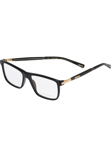 VCH240S 700 23 Kt Gold Black Carbon Fiber Siyah Fiber 23KT Altın Unısex Gözlük modelleri