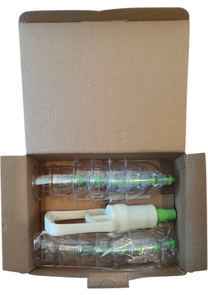 12 Li Hacamat Kupa Seti. 1 2 Parmak Pompa Hediye