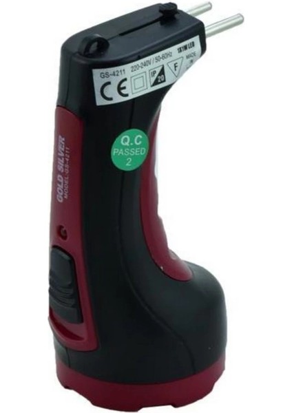 Gold Sılver GS-4211 1 Watt Şarjlı El Feneri fiyatları