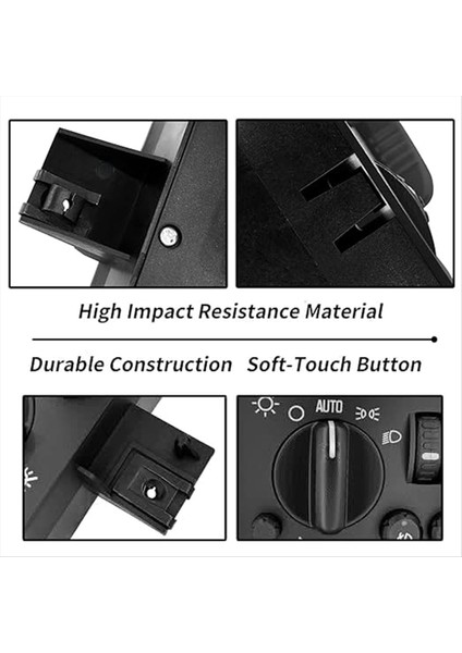 Ön Işık Sis Lambası Anahtarı 20983208 20814347 15187089 Chevy Için Colorado Gmc Canyon Isuuzu Far Anahtarı Kontrol Birimi (Yurt Dışından) modelleri