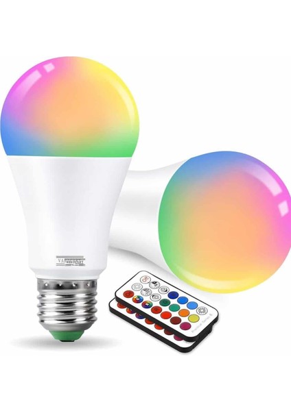 Ambiyans Aydınlatma Rgb LED Lamba Kumandalı Renk Değiştirebilen fırsatları