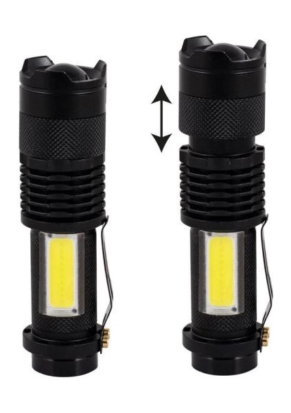 Ps-2 Cree Q5 LED Şarjlı El Feneri modelleri