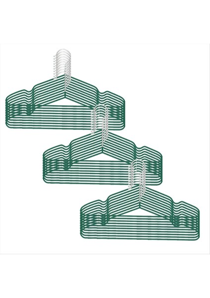 Ev Kıyafetleri Kurutma Rafı Kaymaz Kıyafetler Yetişkinler ve Çocuklar Için Işaretsiz Kıyafet Askı (Yurt Dışından)