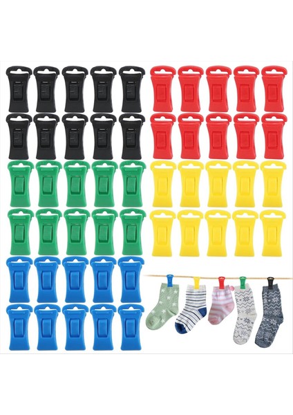 Çamaşır Makinesi ve Kurutucu Için 100 Çorap Klipsleri Kanca, Taşınabilir Kanca Çorap Klipsleri Doğrudan Çekmecede Katlanmadan (Yurt Dışından) fiyatları