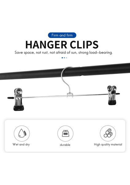 24 Adet Etek Askıları Klipsli, Pantolon Askısı Metal Pantolon Askı Alanı Pantolon Etek Kıyafetleri Için Tasarruf (Yurt Dışından) fırsatları