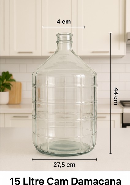 Su Sebili Cam Damacana 15 Litre