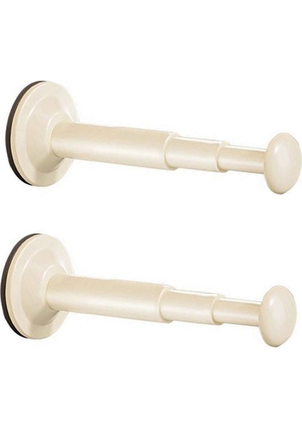 2pcs Emme Kupası Giysisi Askı Depolama Organizatör Ev Balkon Çok Fonksiyonlu Duvara Monte Askı Kremalı Beyaz (Yurt Dışından) fiyatları