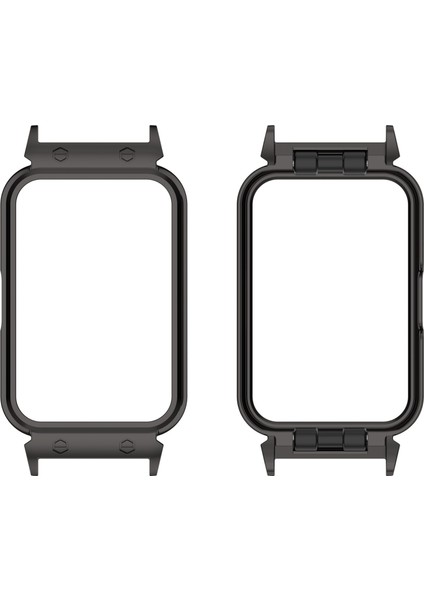 Samsung Galaxy Fit 3 Metal Çerçeveli Saat Kılıfı (Yurt Dışından)