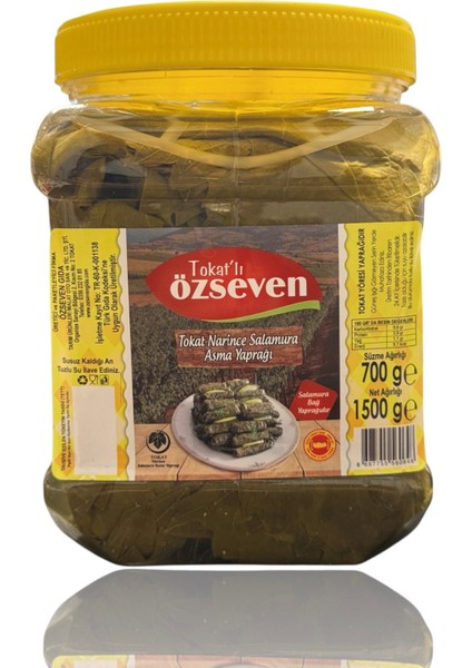 Tokat Bağ Yaprağı 1500GR fiyatları