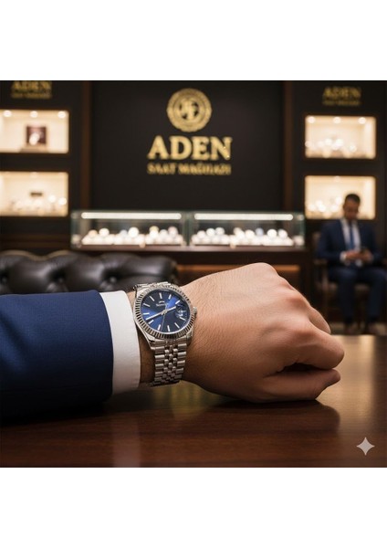 SL.09.2509.1.03 Erkek Kol Saati – 41,5 mm – Paslanmaz Çelik Kasa – Rolex Tasarım indirimleri