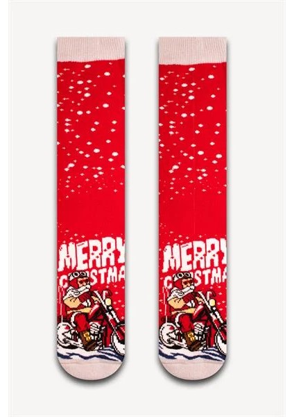 Çılgın Noel Baba Havlu Çorap