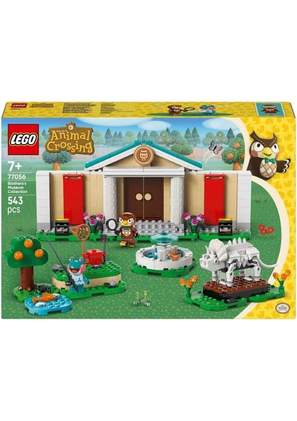 77056 LEGO Animal Crossing Blathers Müze Koleksiyonu 543 Parça +7 Yaş