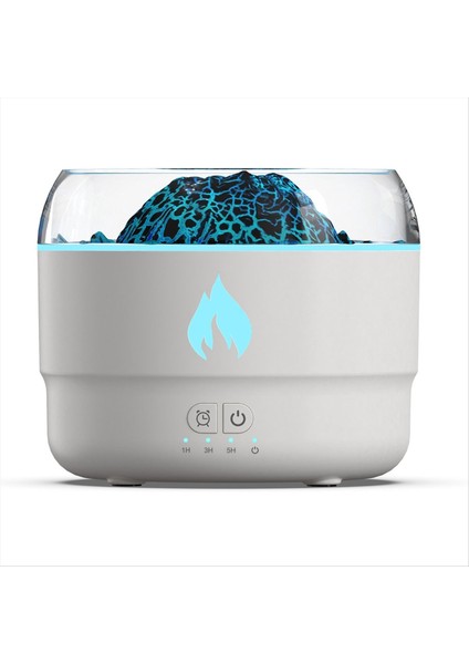 Esansiyel Yağ Difüzörü Ev Kilitli Odası Için 1h 2h 5. Timer Ultrasonik Nemlendirici ile Ev Kuzusu Beyaz (Yurt Dışından)