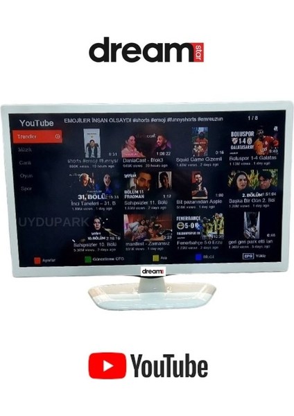 Dreamstar Aura Yedek Kumandalı Next Wifi Antenli Çanaklı Çanaksız Mini Full Hd Uydu Alıcısı Uydupark Güvencesiyle modelleri